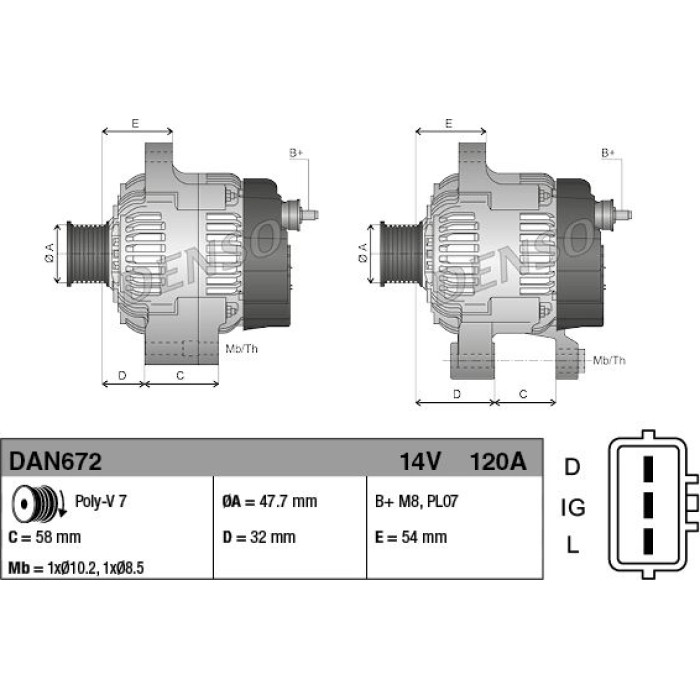 Generator DAN672