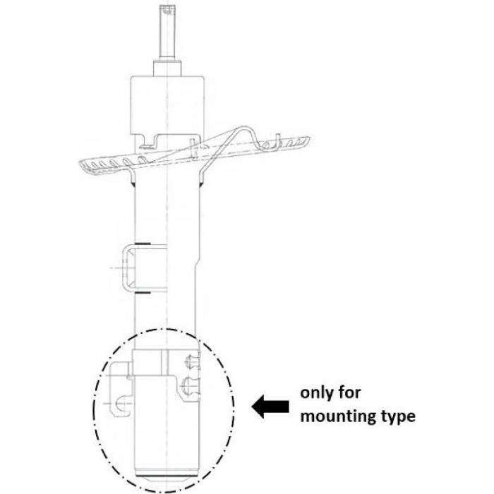 KYB 335840 Stoßdämpfer Excel-G KYB 335840 Stoßdämpfer Excel-G