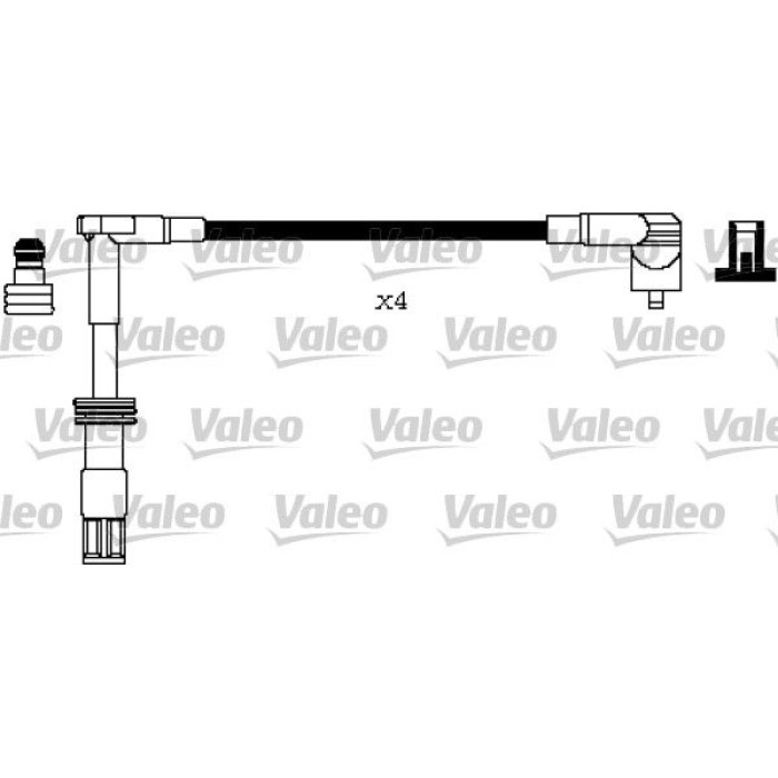Valeo 346184 Zündleitungssatz