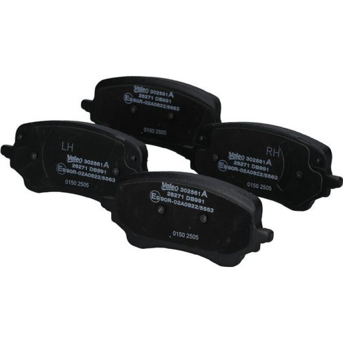 Valeo 302561A Bremsbelagsatz, Scheibenbremse EXPERT Valeo 302561A Bremsbelagsatz, Scheibenbremse EXPERT