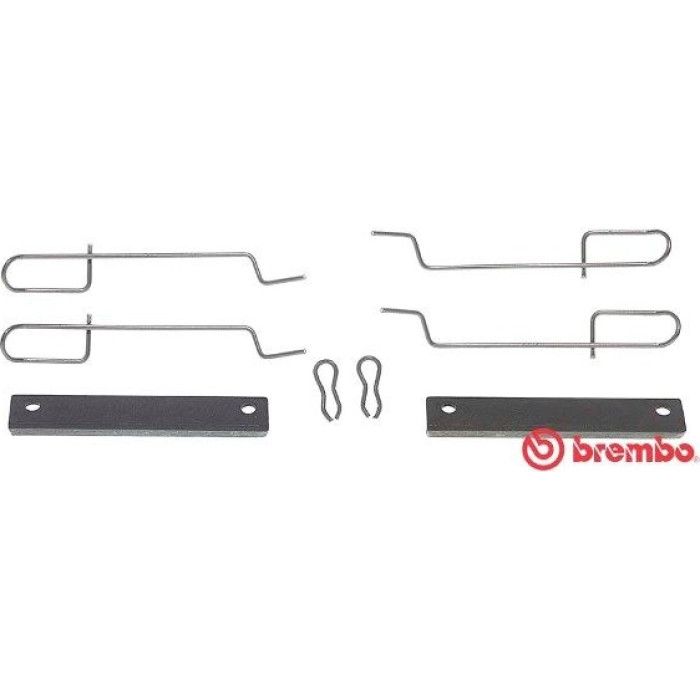 Brembo A 02 214 Zubehörsatz, Scheibenbremsbelag PRIME LINE Brembo A 02 214 Zubehörsatz, Scheibenbremsbelag PRIME LINE