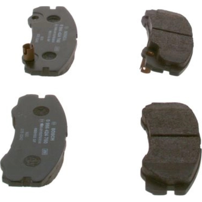 BOSCH 0 986 424 760 Bremsbelagsatz, Scheibenbremse BOSCH 0 986 424 760 Bremsbelagsatz, Scheibenbremse
