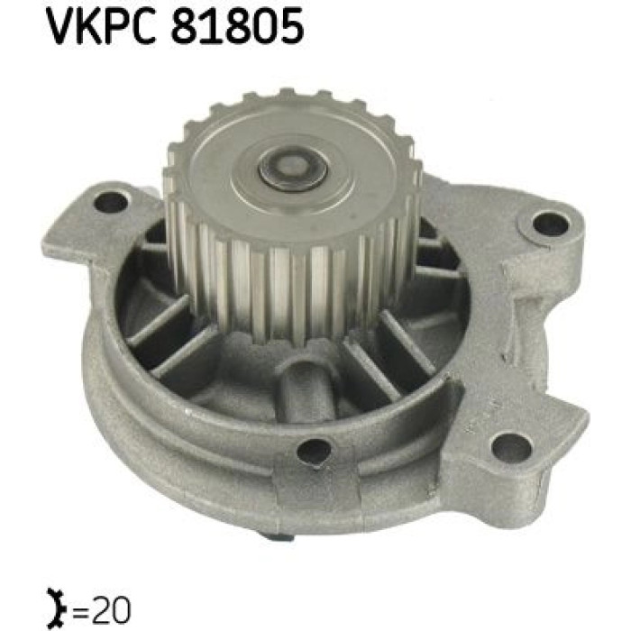 SKF VKPC 81805 Wasserpumpe