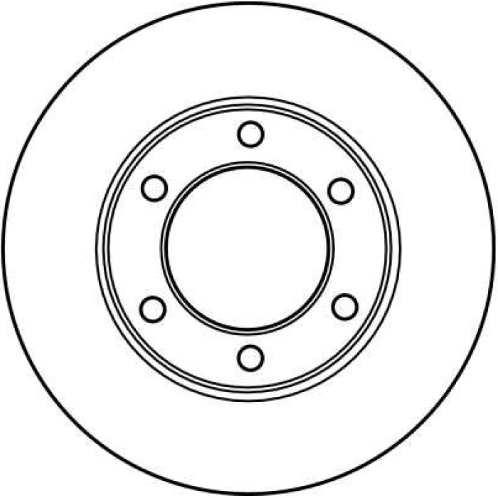 TRW DF4153 Bremsscheibe TRW DF4153 Bremsscheibe