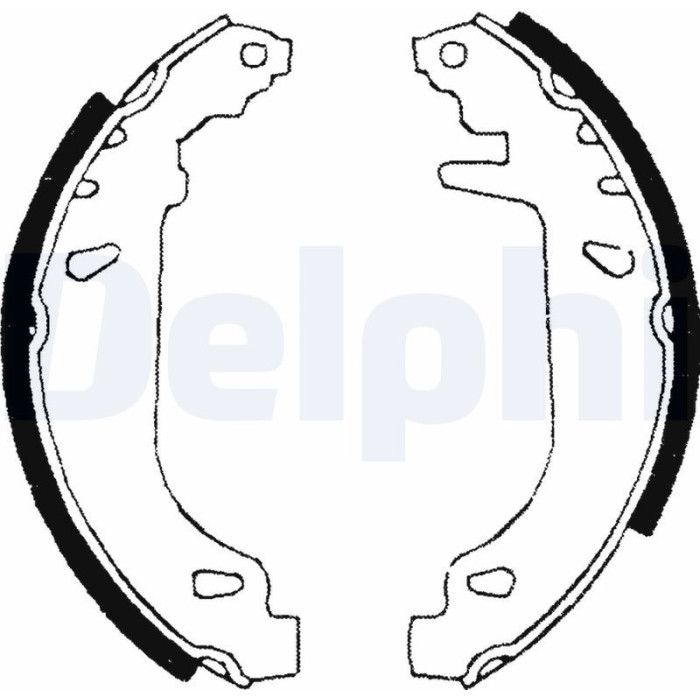 Delphi LS1681 Bremsbackensatz