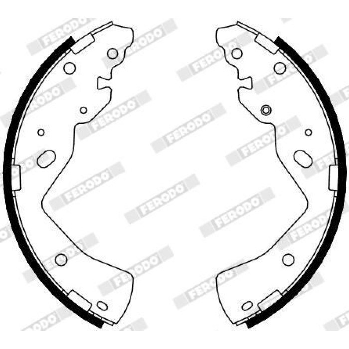 Ferodo FSB4079 Bremsbackensatz PREMIER Ferodo FSB4079 Bremsbackensatz PREMIER