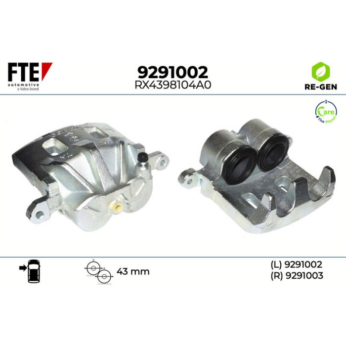 FTE 9291002 Bremssattel FTE 9291002 Bremssattel