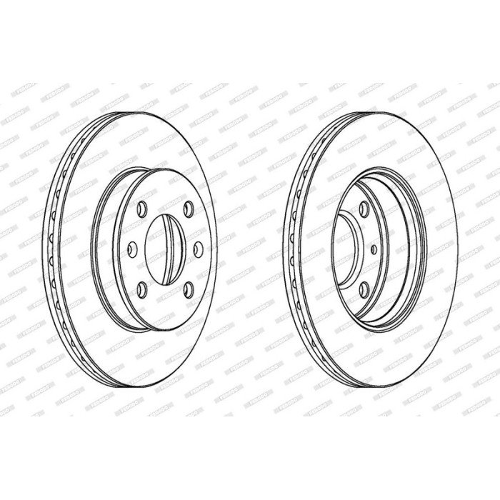 Ferodo DDF1529C Bremsscheibe PREMIER High Carbon Ferodo DDF1529C Bremsscheibe PREMIER High Carbon