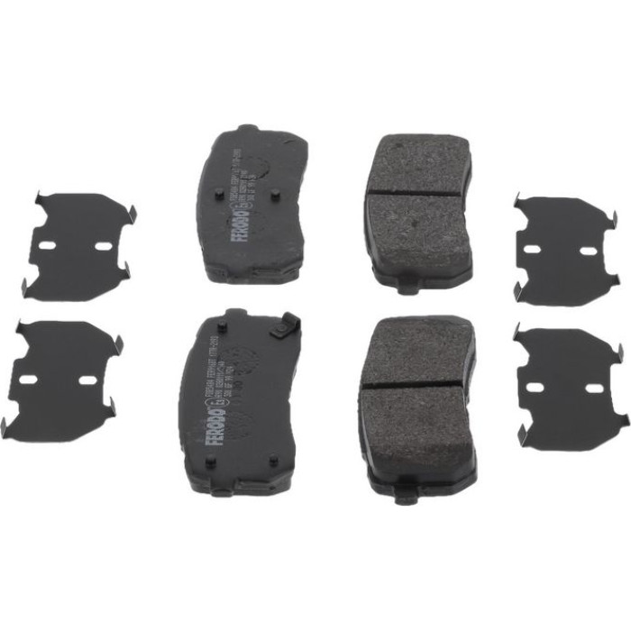 Ferodo FDB5484 Bremsbelagsatz, Scheibenbremse PREMIER ECO FRICTION Ferodo FDB5484 Bremsbelagsatz, Scheibenbremse PREMIER ECO FRICTION