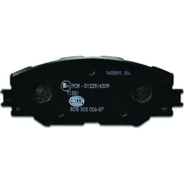 Hella 8DB 355 006-871 Bremsbelagsatz, Scheibenbremse Hella 8DB 355 006-871 Bremsbelagsatz, Scheibenbremse