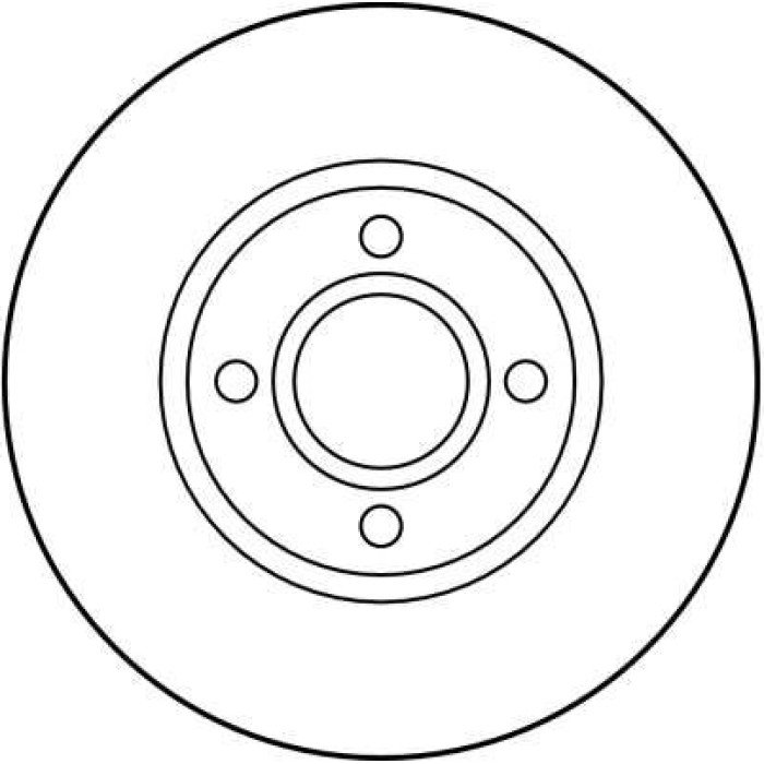 TRW DF2751 Bremsscheibe TRW DF2751 Bremsscheibe