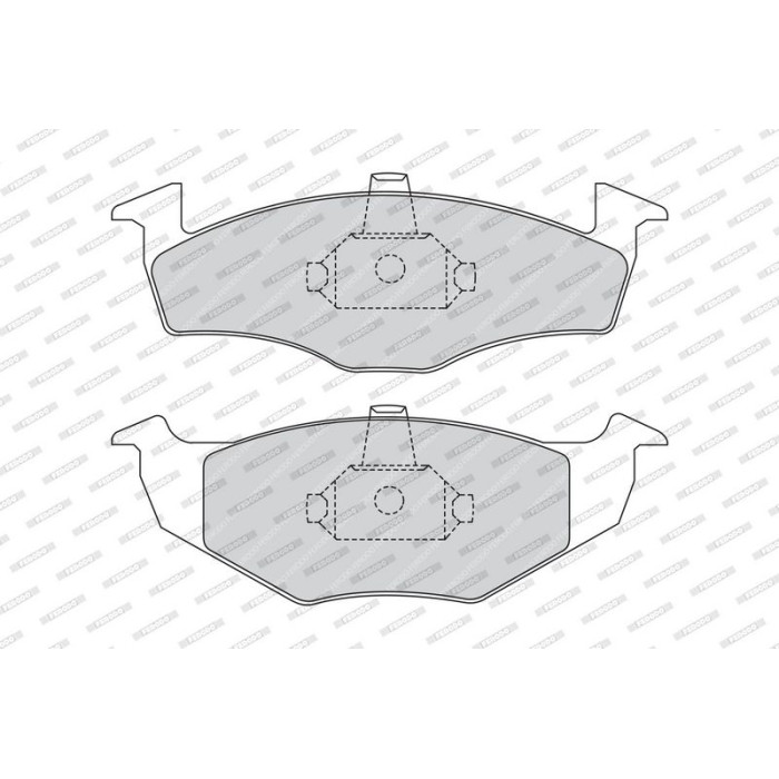 Bremsbelagsatz, Scheibenbremse FDB1101 Bremsbelagsatz, Scheibenbremse FDB1101