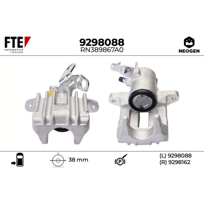 Bremssattel für Audi A3 VW Golf 5 6 PR: 1KD/1KQ HINTEN LINKS Bremssattel für Audi A3 VW Golf 5 6 PR: 1KD/1KQ HINTEN LINKS