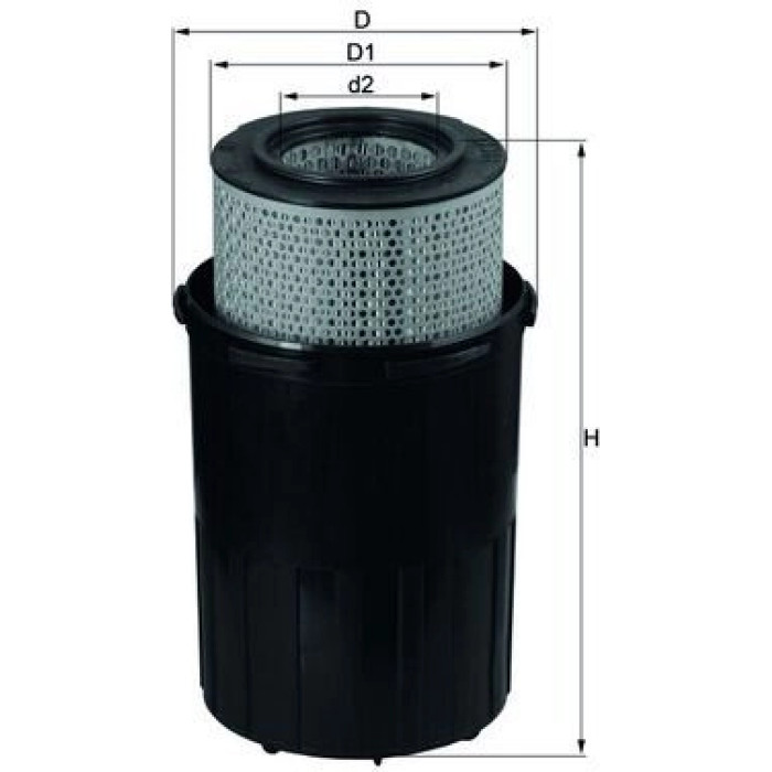 Knecht LX 388 Luftfilter Knecht LX 388 Luftfilter