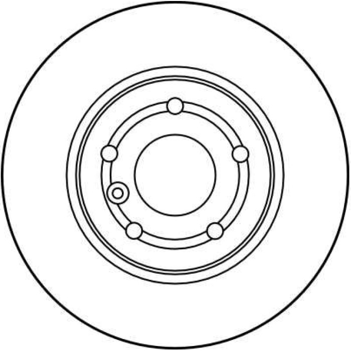 TRW DF2766 Bremsscheibe
