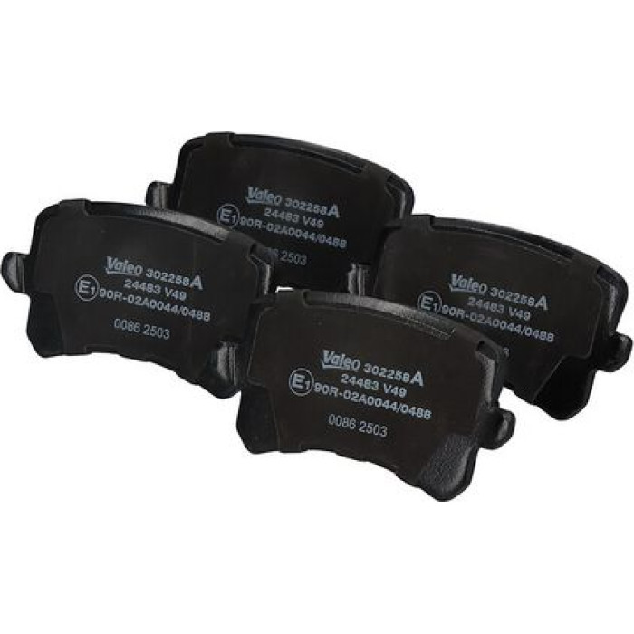 Valeo 302258A Bremsbelagsatz, Scheibenbremse EXPERT Valeo 302258A Bremsbelagsatz, Scheibenbremse EXPERT