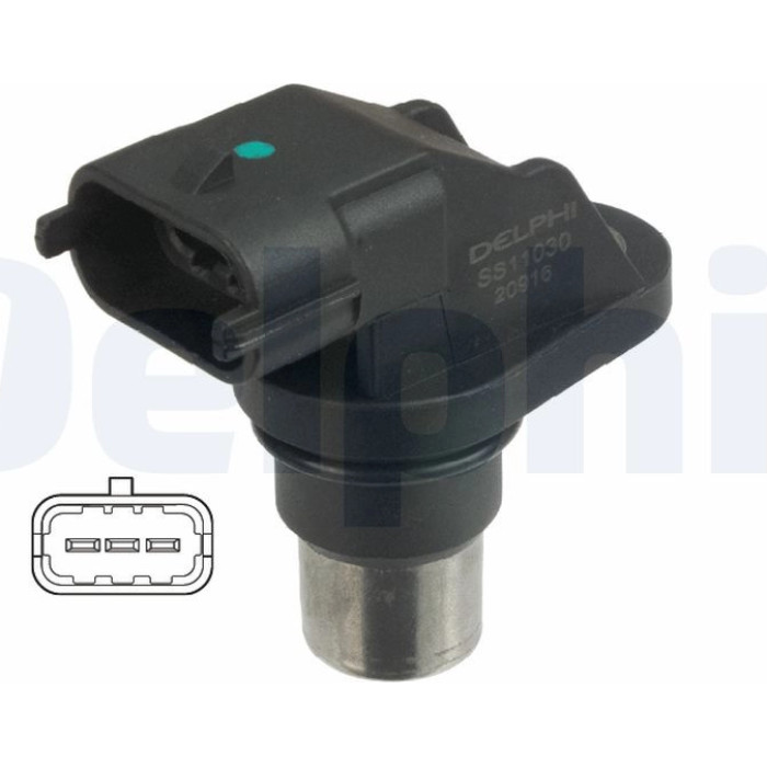 Delphi SS11030 Sensor, Nockenwellenposition Delphi SS11030 Sensor, Nockenwellenposition
