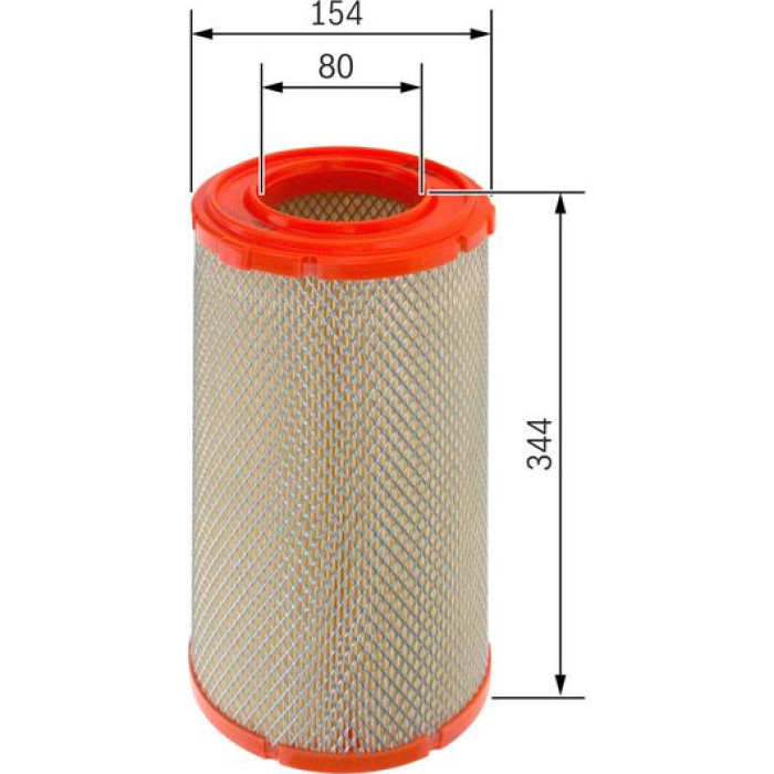 BOSCH 1 457 433 270 Luftfilter BOSCH 1 457 433 270 Luftfilter