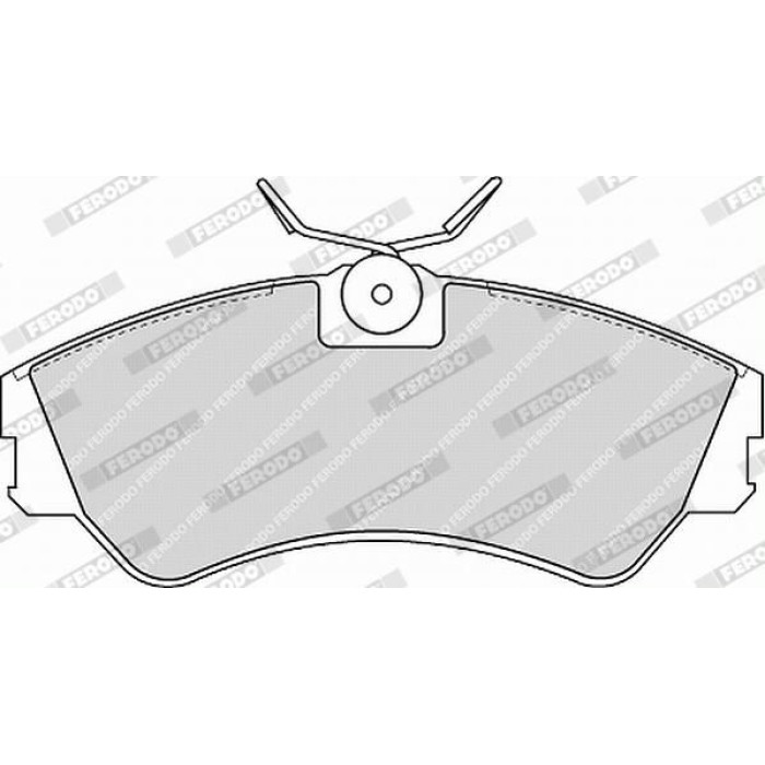 Ferodo FVR785 Bremsbelagsatz, Scheibenbremse PREMIER ECO FRICTION Ferodo FVR785 Bremsbelagsatz, Scheibenbremse PREMIER ECO FRICTION