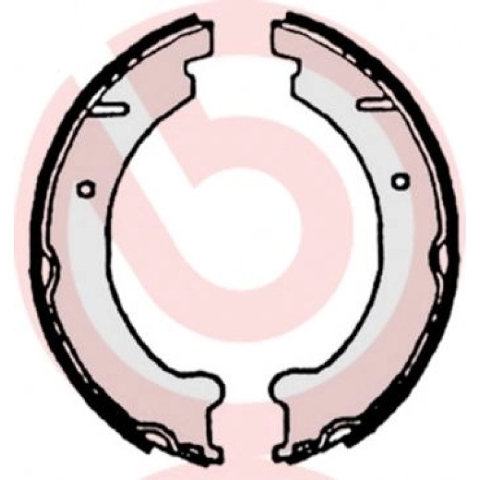 Brembo S 86 509 Bremsbackensatz, Feststellbremse ESSENTIAL LINE Brembo S 86 509 Bremsbackensatz, Feststellbremse ESSENTIAL LINE