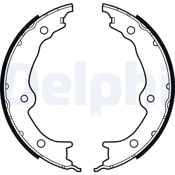Delphi LS2130 Bremsbackensatz