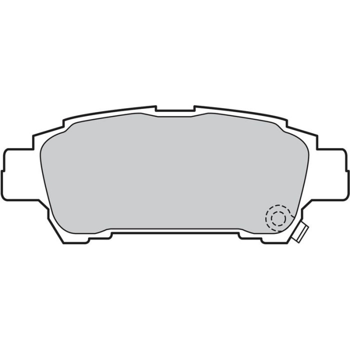Valeo 598542 Bremsbelagsatz, Scheibenbremse Valeo 598542 Bremsbelagsatz, Scheibenbremse