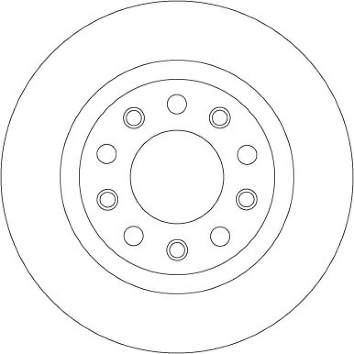 2x TRW DF8070 Bremsscheibe 2 x 2x TRW DF8070 Bremsscheibe 2 x
