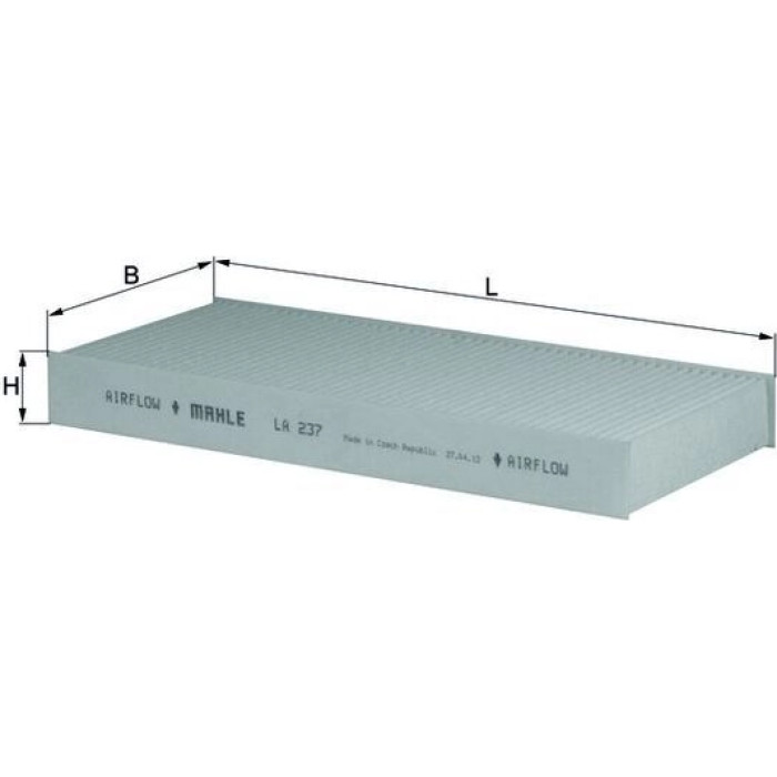 Knecht LA 237 Filter, Innenraumluft Knecht LA 237 Filter, Innenraumluft