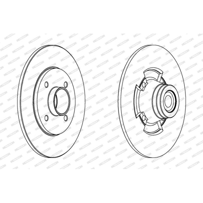 Ferodo DDF1515-1 Bremsscheibe PREMIER