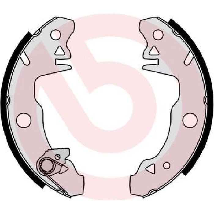 Brembo S 68 509 Bremsbackensatz ESSENTIAL LINE Brembo S 68 509 Bremsbackensatz ESSENTIAL LINE