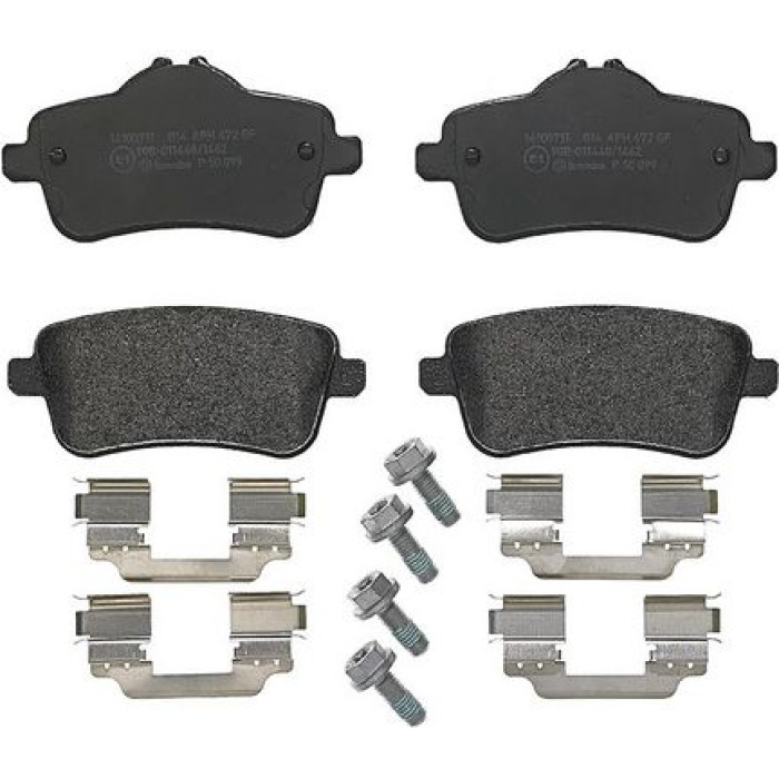 Brembo P 50 099 Bremsbelagsatz, Scheibenbremse PRIME LINE Brembo P 50 099 Bremsbelagsatz, Scheibenbremse PRIME LINE