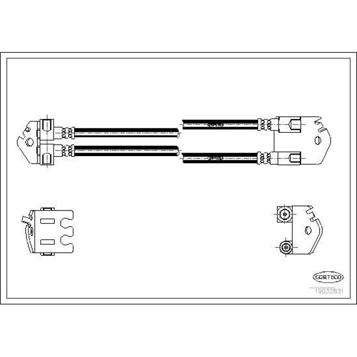 Corteco 19032831 Bremsschlauch