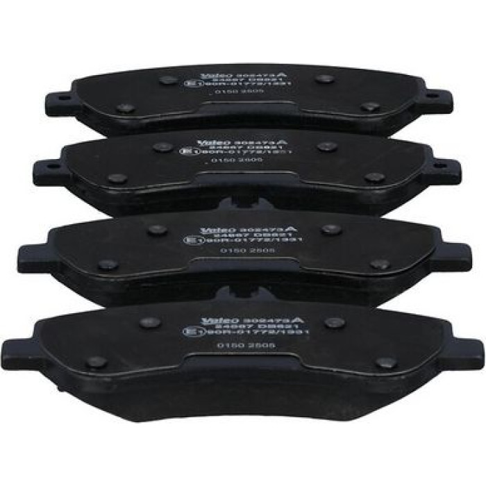 Valeo 302473A Bremsbelagsatz, Scheibenbremse EXPERT Valeo 302473A Bremsbelagsatz, Scheibenbremse EXPERT