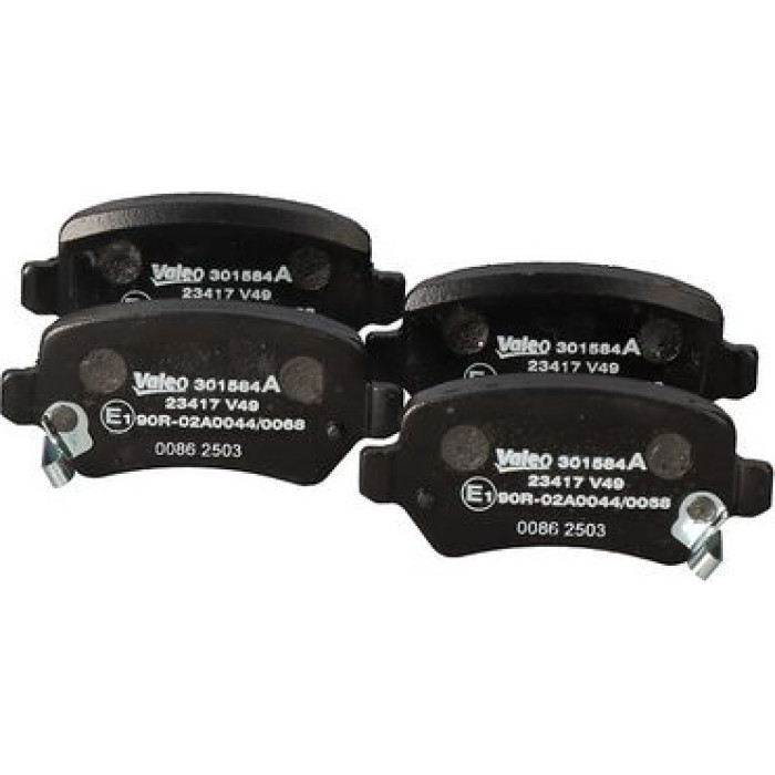 Valeo 301584A Bremsbelagsatz, Scheibenbremse EXPERT Valeo 301584A Bremsbelagsatz, Scheibenbremse EXPERT
