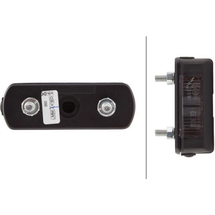 Hella 2KA 997 011-021 Kennzeichenleuchte Hella 2KA 997 011-021 Kennzeichenleuchte