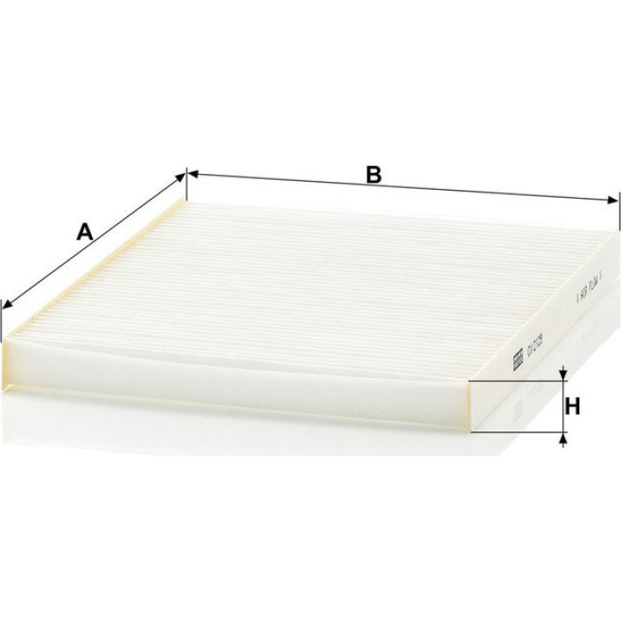 MANN-FILTER CU 2129 Innenraumfilter, Partikelfilter MANN-FILTER CU 2129 Innenraumfilter, Partikelfilter