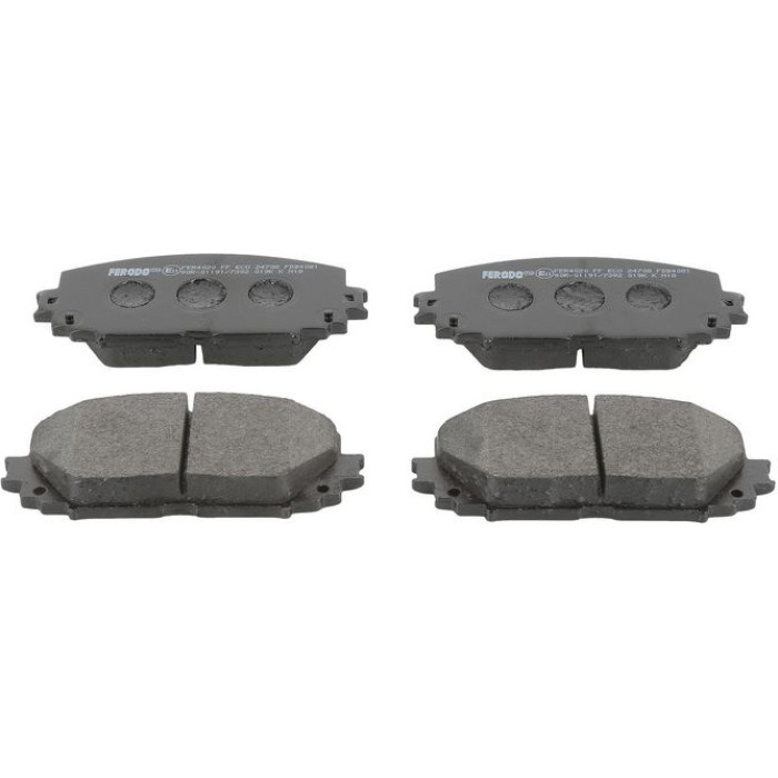 Ferodo FDB4081 Bremsbelagsatz, Scheibenbremse PREMIER ECO FRICTION Ferodo FDB4081 Bremsbelagsatz, Scheibenbremse PREMIER ECO FRICTION