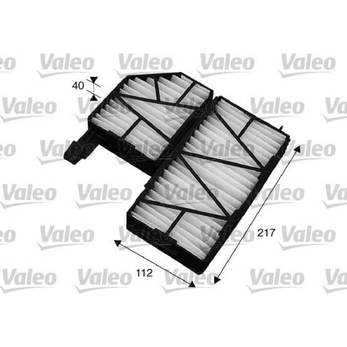 Valeo 715563 Filter, Innenraumluft ESSENTIAL