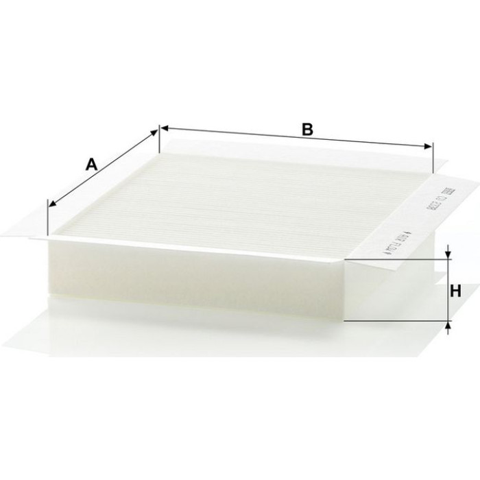 MANN-FILTER CU 2338 Innenraumfilter, Partikelfilter MANN-FILTER CU 2338 Innenraumfilter, Partikelfilter