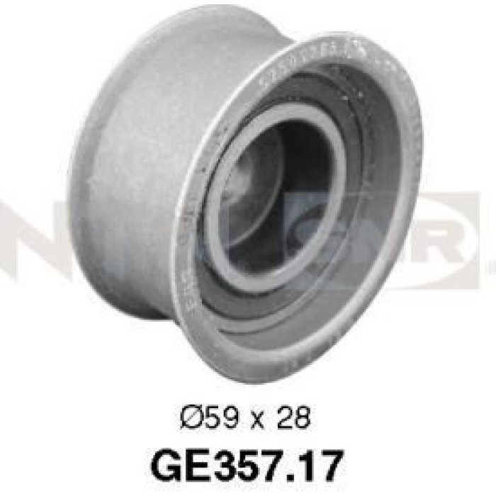 NTN-SNR GE357.17 Umlenkrolle/Führungsrolle, Zahnriemen