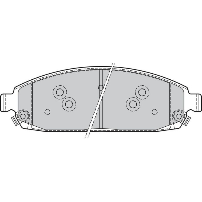 Valeo 598872 Bremsbelagsatz, Scheibenbremse Valeo 598872 Bremsbelagsatz, Scheibenbremse