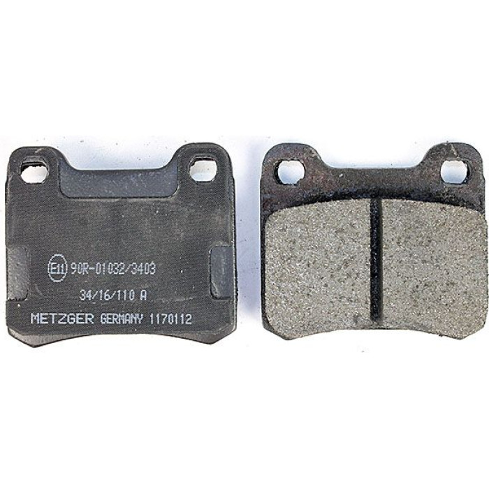 Metzger 1170112 Bremsbelagsatz, Scheibenbremse Metzger 1170112 Bremsbelagsatz, Scheibenbremse