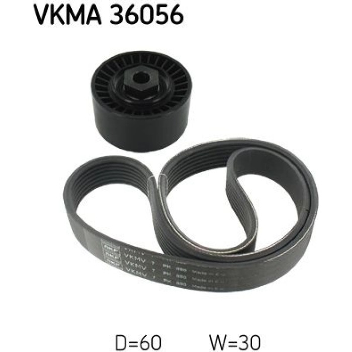 SKF VKMA 36056 Keilrippenriemensatz SKF VKMA 36056 Keilrippenriemensatz
