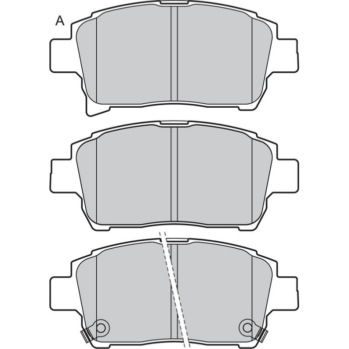 Valeo 598917 Bremsbelagsatz, Scheibenbremse Valeo 598917 Bremsbelagsatz, Scheibenbremse