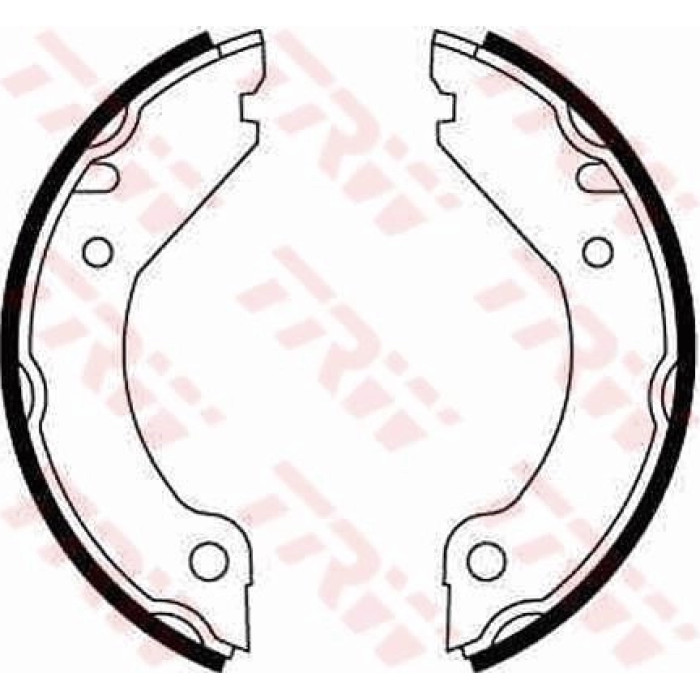 TRW GS8204 Bremsbackensatz, Feststellbremse TRW GS8204 Bremsbackensatz, Feststellbremse