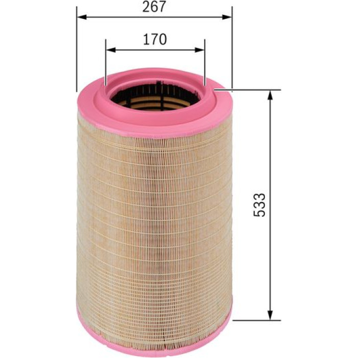 BOSCH F 026 400 248 Luftfilter BOSCH F 026 400 248 Luftfilter