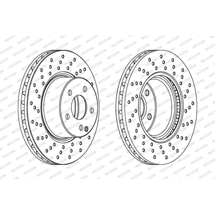 Ferodo DDF1121C-1 Bremsscheibe PREMIER Ferodo DDF1121C-1 Bremsscheibe PREMIER