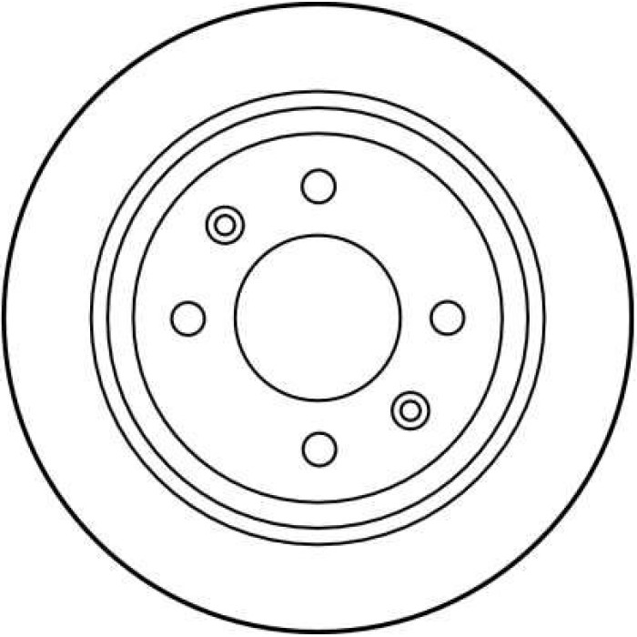 TRW DF1669 Bremsscheibe TRW DF1669 Bremsscheibe