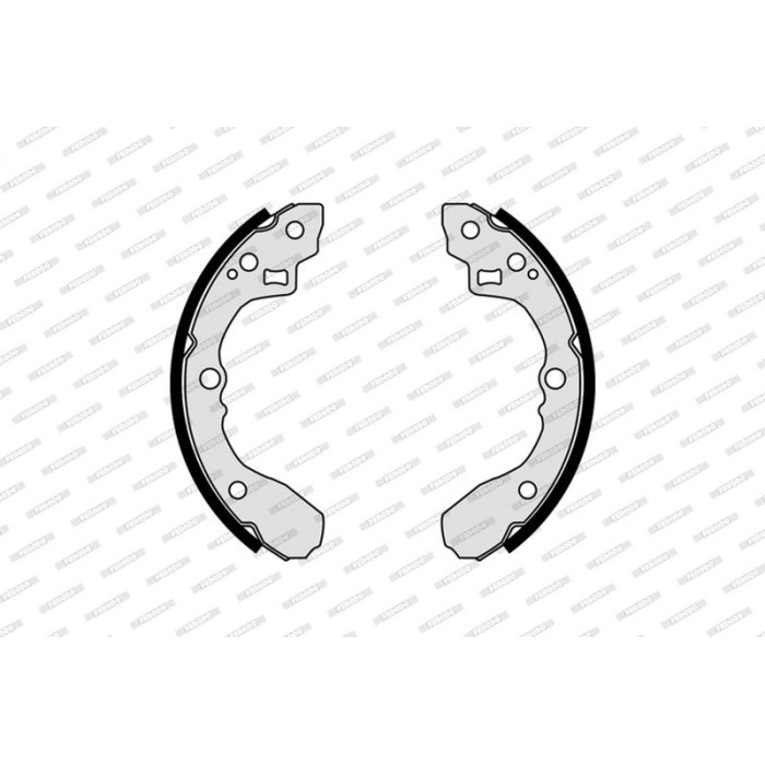 Ferodo FSB612 Bremsbackensatz PREMIER