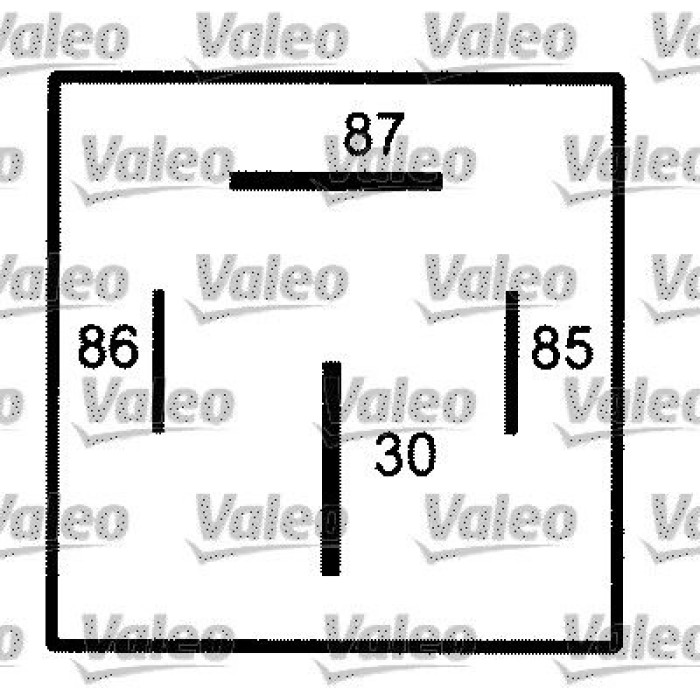 Valeo 643827 Relais, Arbeitsstrom Valeo 643827 Relais, Arbeitsstrom